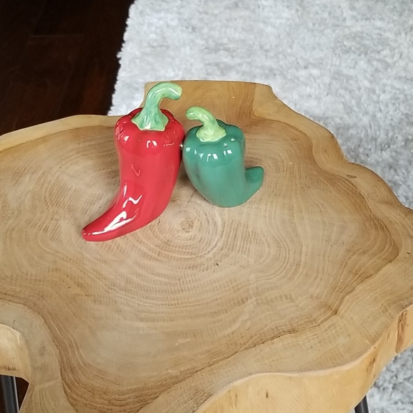 Other - Porcelain Hot Pepper Salt & Pepper Shakers